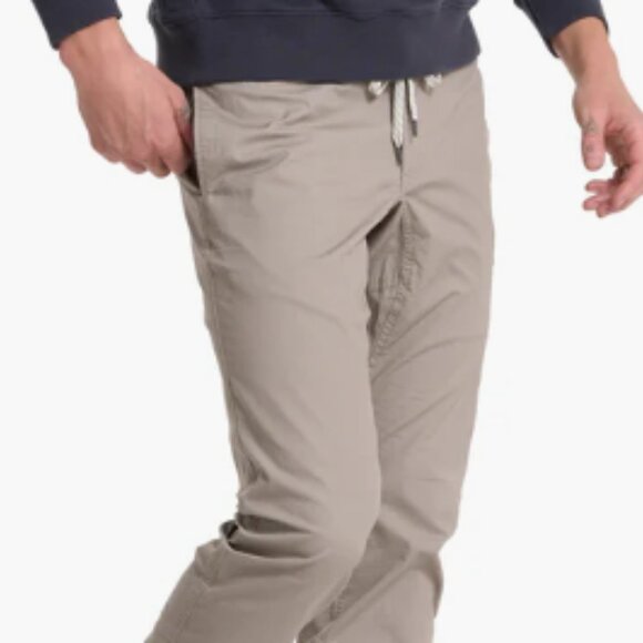 Vuori Men's Ripstop Climber PaDuraTerra Pants Sesame Beige Size Medium - Picture 12 of 14